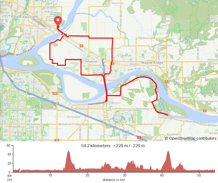 route-fort-langley